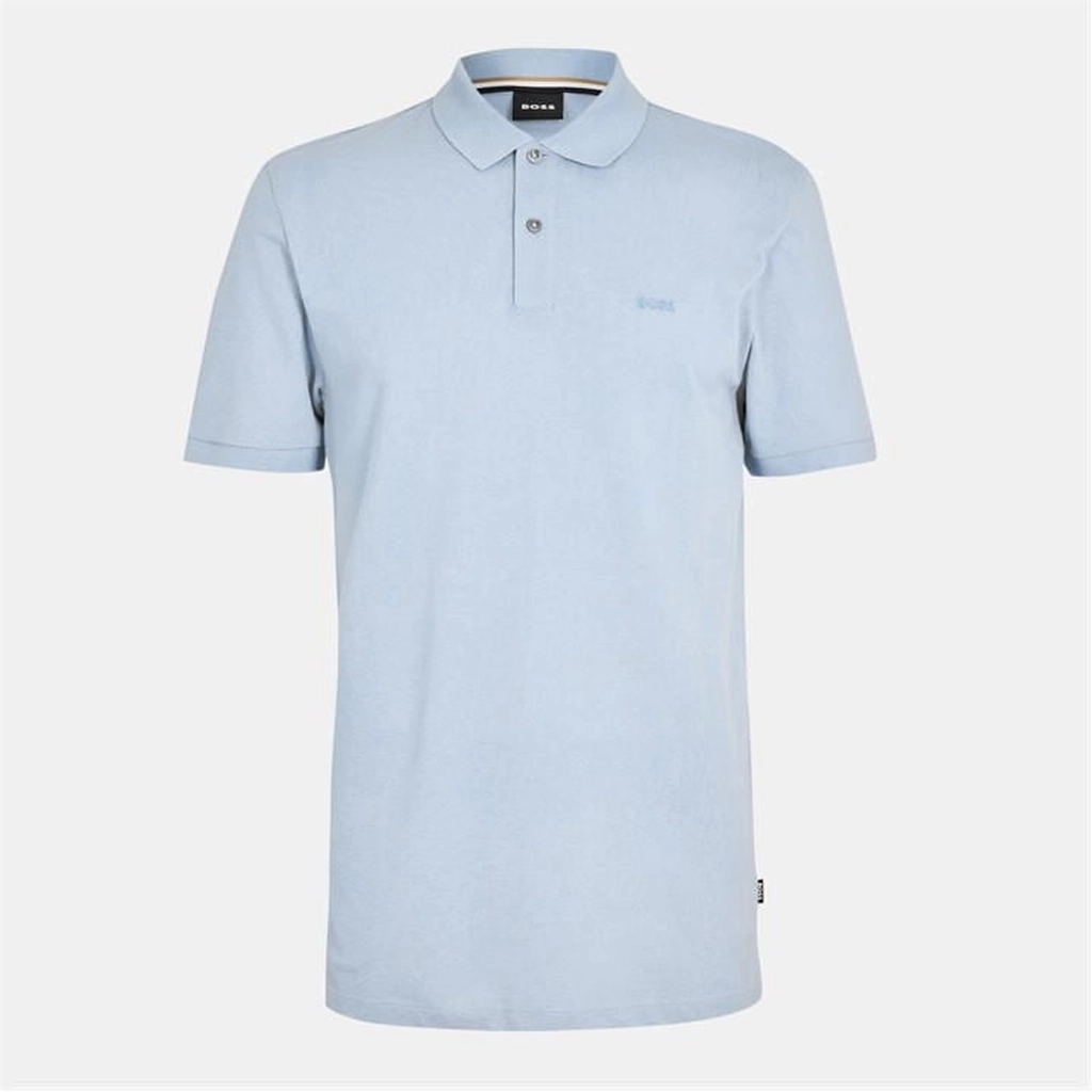 Hugo Boss Mens Pallas Polo Shirt - Blue